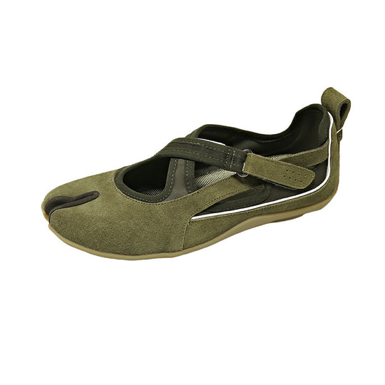 Damen Sportliche Ballerinas mit flexiblem Riemchen und atmungsaktivem Obermaterial R&B