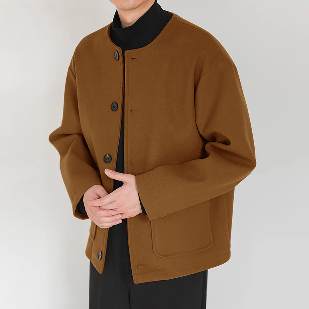 Damen Übergangsjacke mit praktischen Taschen und Knopfverschluss R&B