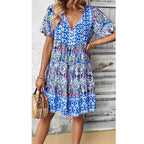 Damen Sommerkleid im Vintage-Stil R&B
