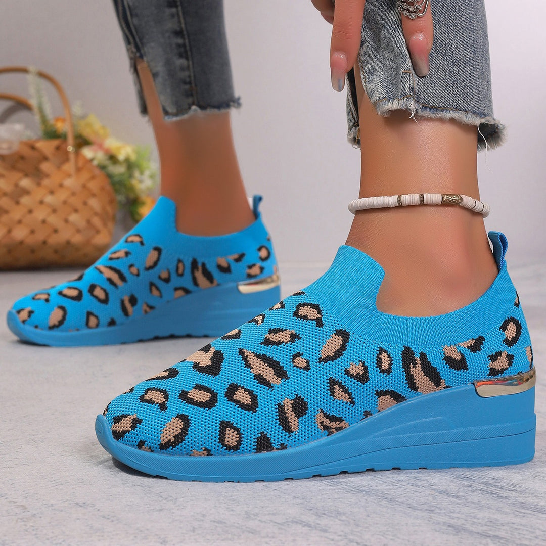 Damen atmungsaktive Slip-On Sneakers mit komfortabler Dämpfung R&B