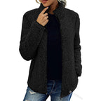 Damen Fleecejacke mit wunderbar weichem Material und stylischem Reißverschluss R&B