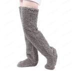Damen Extra warme Knielange Fleece-Stulpen R&B