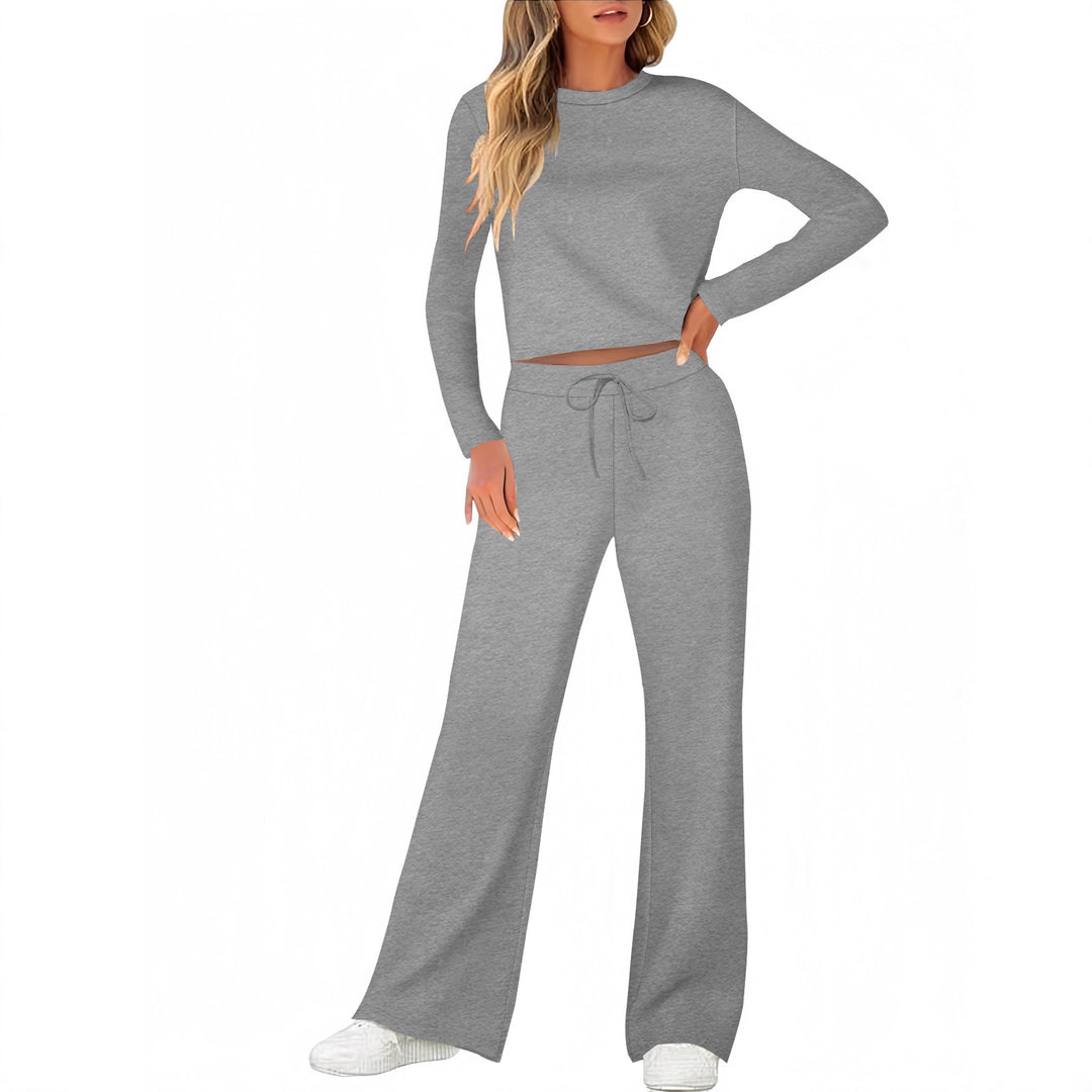 Damen Bequemes Lounge-Set mit weitem Schnitt und langem Arm R&B