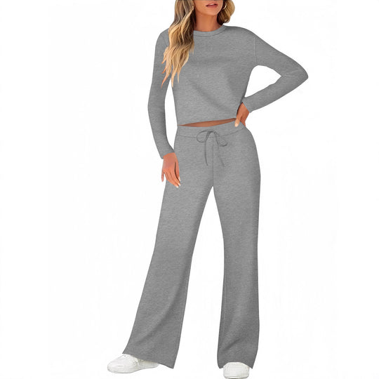 Damen Bequemes Lounge-Set mit weitem Schnitt und langem Arm R&B
