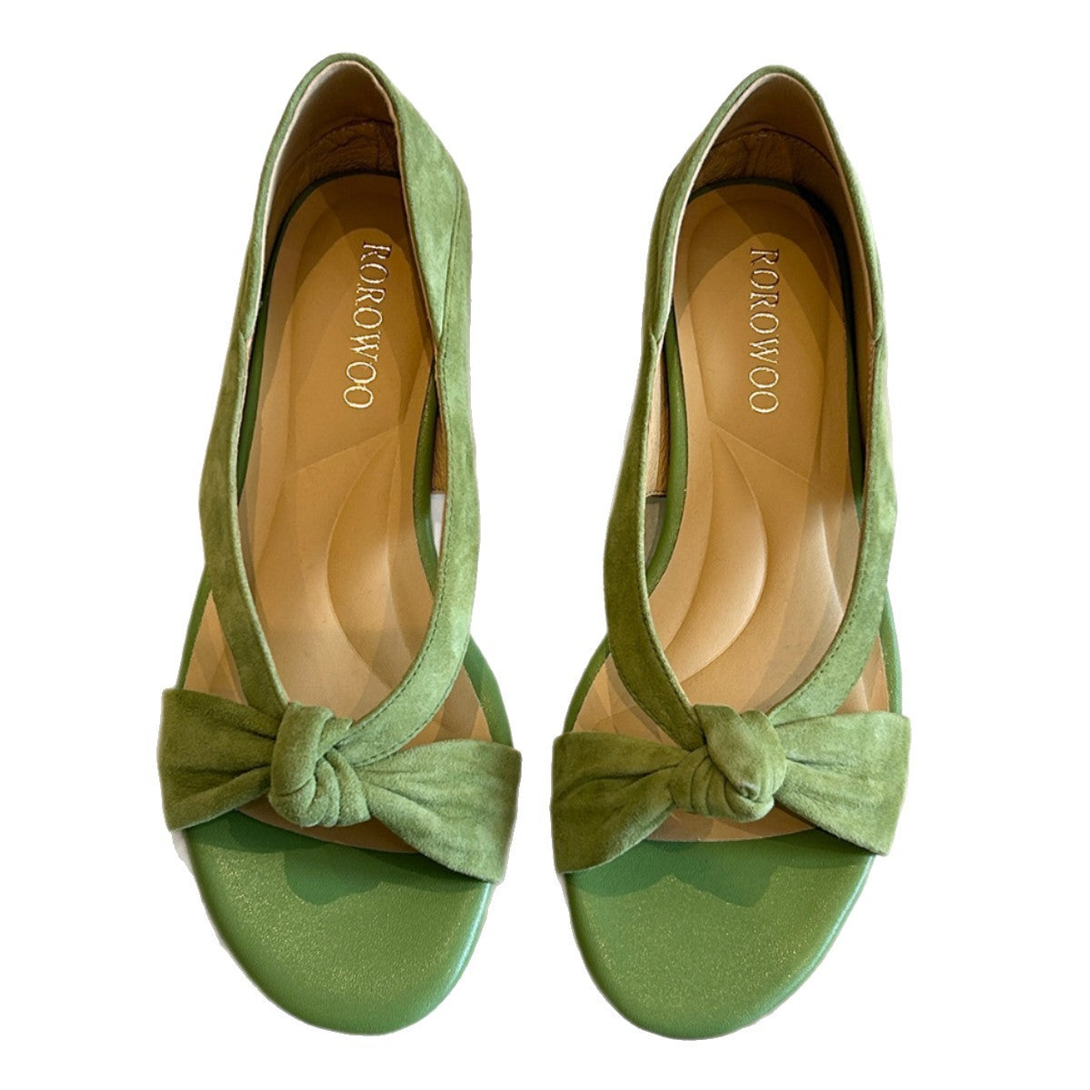 Damen Sandalen mit modischem Knoten-Design und komfortablem Fußbett R&B