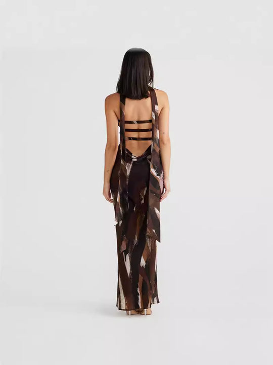 Damen Elegantes und figurbetontes Abendkleid im strapless Design R&B