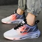 Damen Sportliche Air-Flow Sneakers mit atmungsaktivem Mesh-Obermaterial