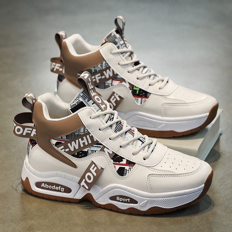 Damen Modische Hoch-Top Sneakers mit innovativem Design und dämpfendem Profil
