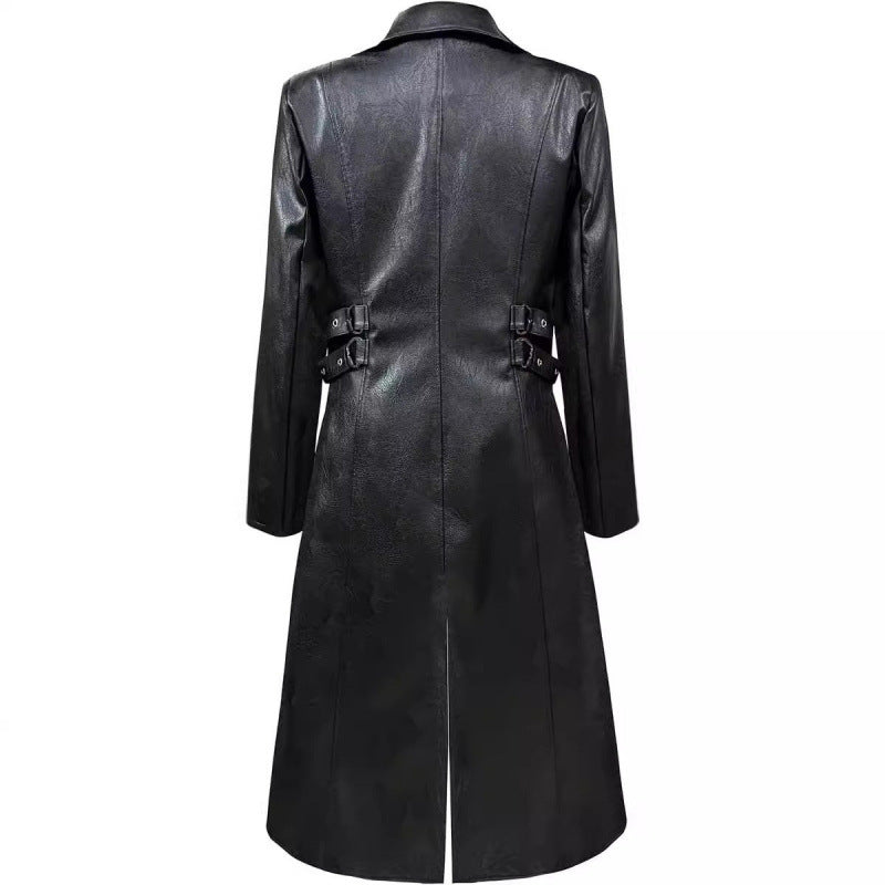 Damen elegante jacke mit dekorativen Schnallen R&B