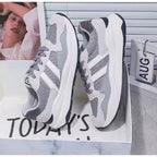 Damen Modische Sneaker mit atmungsaktivem Obermaterial und stoßdämpfender Sohle R&B