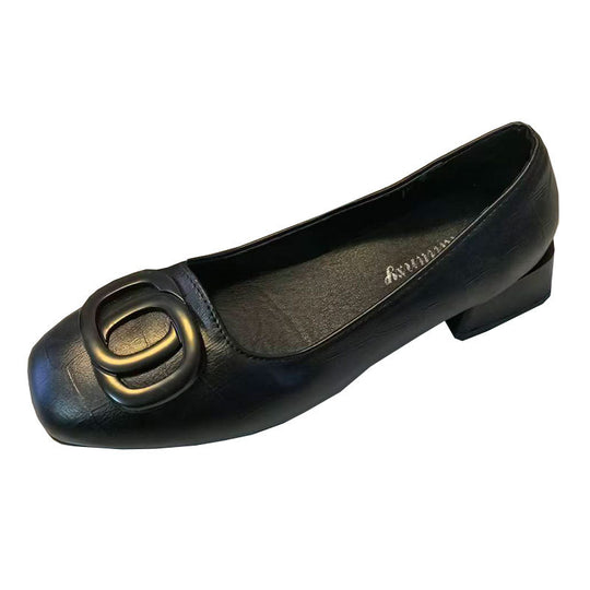 Damen elegante Pumps mit dekorativer Schnalle R&B