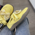 Damen Modische Freizeit Sneakers mit verspielten Applikationen R&B
