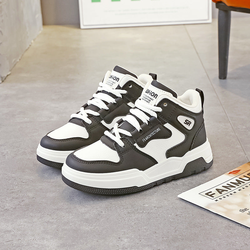 Damen Hochformat Sneakers mit modischem Design und rutschfester Sohle R&B