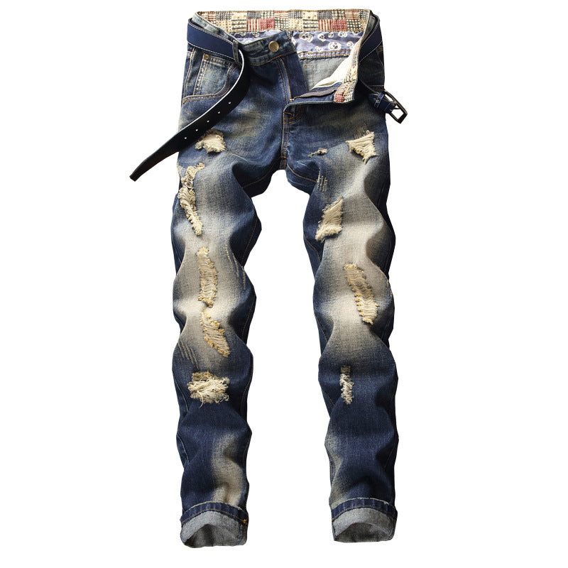 Herren Destroyed Jeans R&B