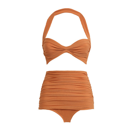 Damen Badeoutfit mit asymmetrischem Design R&B