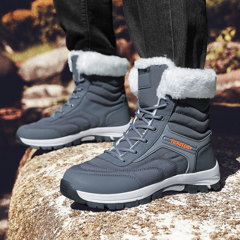 Damen Winterstiefel mit rutschfester Sohle und warmem Futter R&B