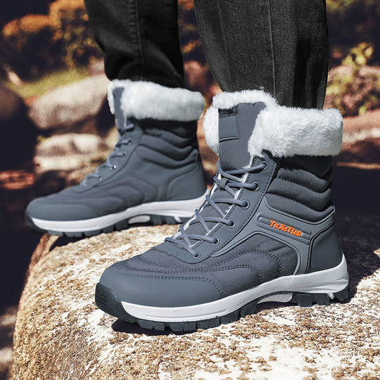 Damen Winterstiefel mit rutschfester Sohle und warmem Futter R&B