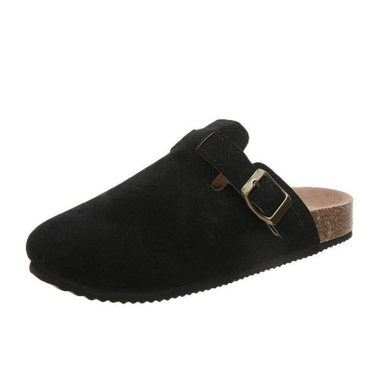 Damen Bequeme Clogs mit verstellbarem Riemen und ergonomischer Sohle R&B