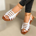 Damen elegantes Sandalendesign mit atmungsaktiven Riemen und komfortabler Profilsohle R&B
