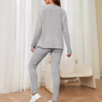 Damen bequeme Strickanzug R&B