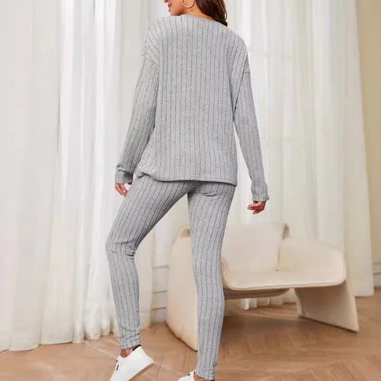 Damen bequeme Strickanzug R&B