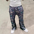 Herren Freizeithose mit innovativem Camouflage-Muster und elastischem Bund R&B