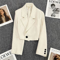 Damen Blazerjacke mit tailliertem Schnitt und elegantem Revers R&B