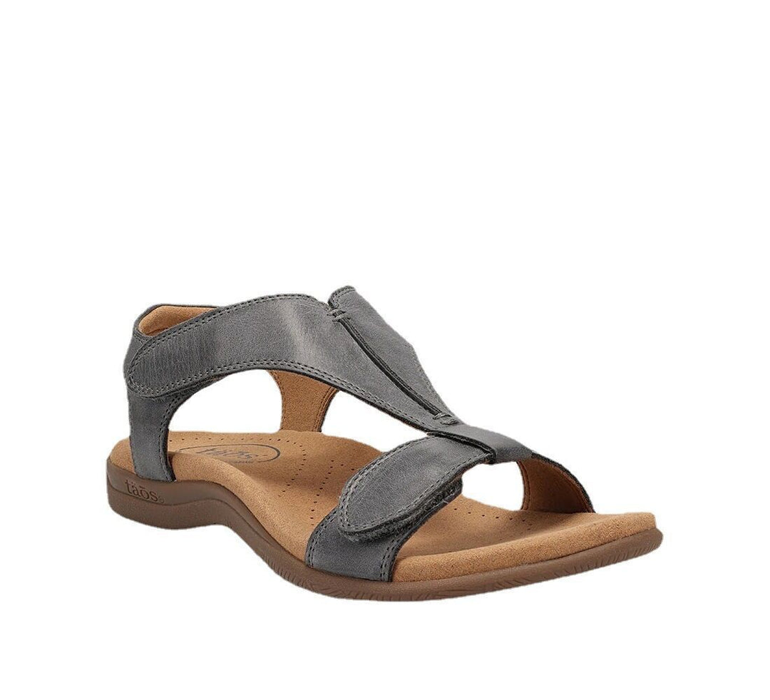 Damen Freizeit-Sandalen mit verstellbaren Riemen und ergonomischem Fußbett R&B