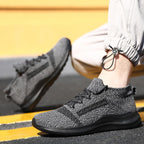Damen Sportliche High-Top Sneaker mit elastischem Schaft