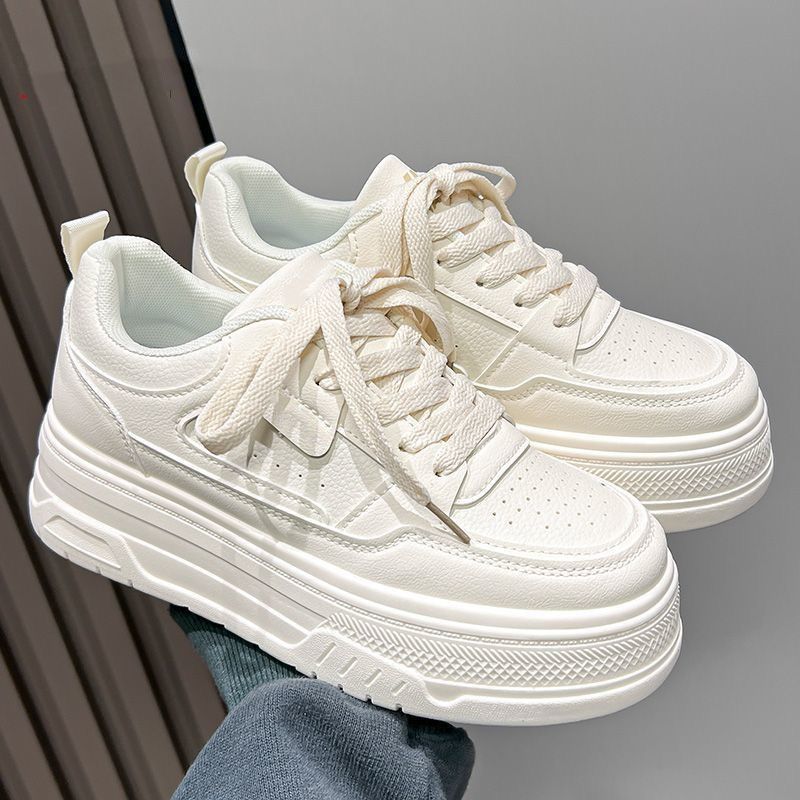 Damen Komfortable Sneakers mit dicker Sohle und atmungsaktivem Obermaterial R&B