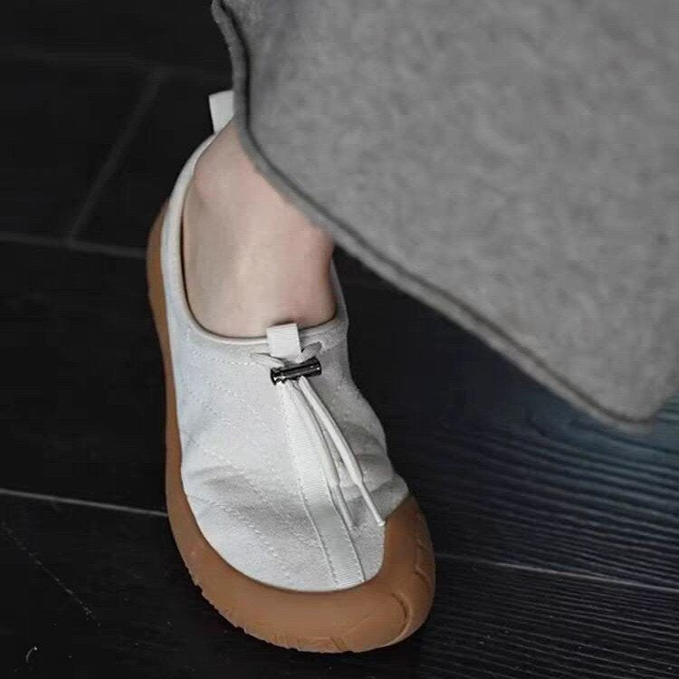 Damen sportliche Freizeitschuhe mit elastischem Verschluss R&B