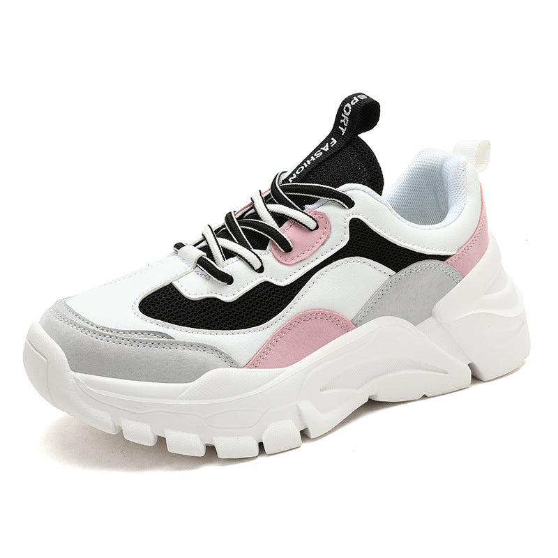 Damen Sportliche Chunky Sneakers mit atmungsaktiver Mesh-Oberfläche und dämpfender Sohle R&B