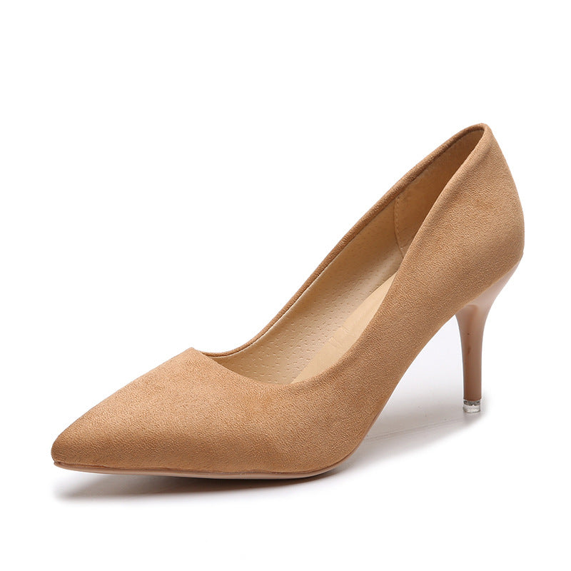 Damen nan spitze Court-Pumps mit schlankem Stilettoabsatz und gepolsterter Komfortinnensohle R&B