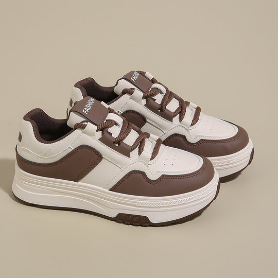 Damen Komfortable Sneakers mit erhöhter Sohle und sportlichem Design R&B