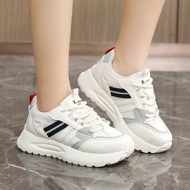 Damen Sportliche Sneaker mit atmungsaktivem Obermaterial und dämpfender Laufsohle R&B