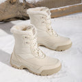 Damen Isolierte Winterstiefel mit rutschfester Sohle und kuscheligem Innenfutter R&B