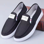 Damen lässige Slip-On Sneakers aus atmungsaktivem Material R&B