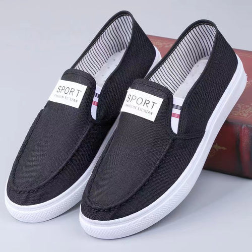 Damen Freizeit Slip-On Sneakers mit atmungsaktivem Obermaterial und rutschfester Sohle R&B