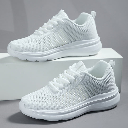 Damen Modische Laufschuhe mit atmungsaktiver Netzstruktur und flexibler Dämpfung R&B