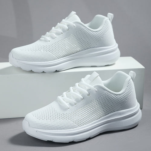 Damen Modische Laufschuhe mit atmungsaktiver Netzstruktur und flexibler Dämpfung R&B