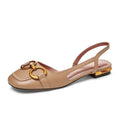 Damen Slingback-Ballerinas mit elegantem Schnallen-Detail und modischem Fußbett R&B