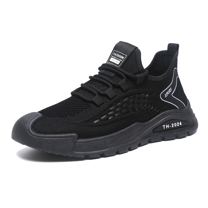 Damen Atmungsaktive Sport-Sneaker mit flexiblem Mesh-Obermaterial und rutschfester Sohle R&B