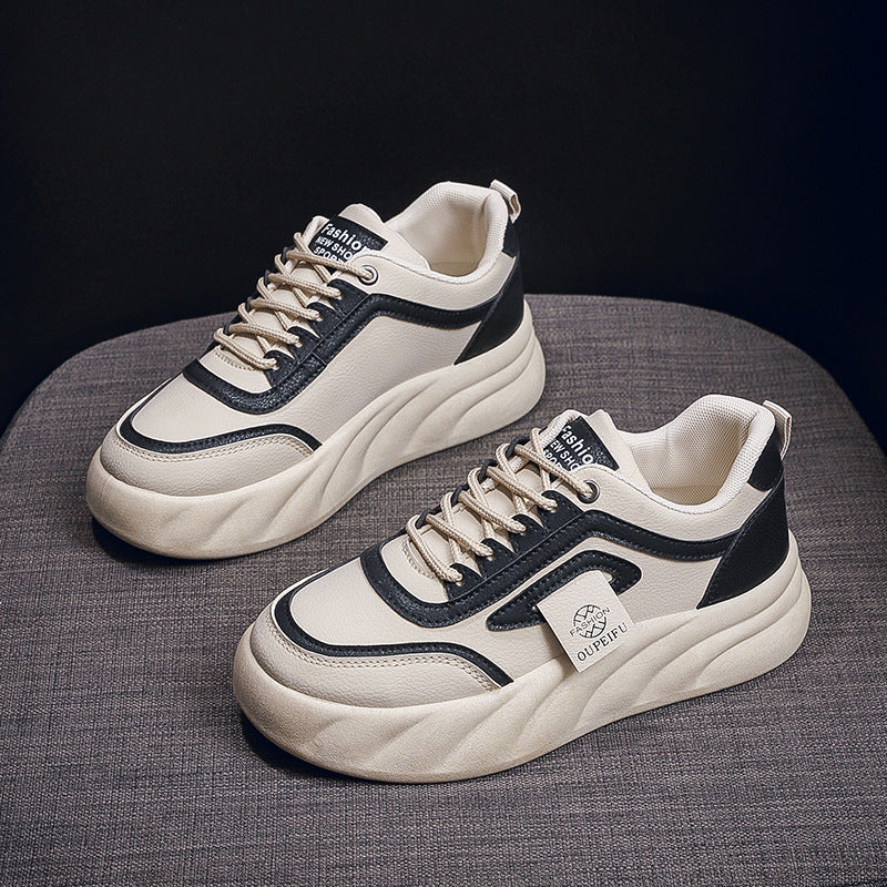 Damen Modische Chunky Sneakers mit extravagantem Profil R&B