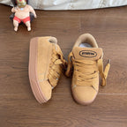 Damen Sportliche Sneaker aus weichem Wildleder mit rutschfester Sohle