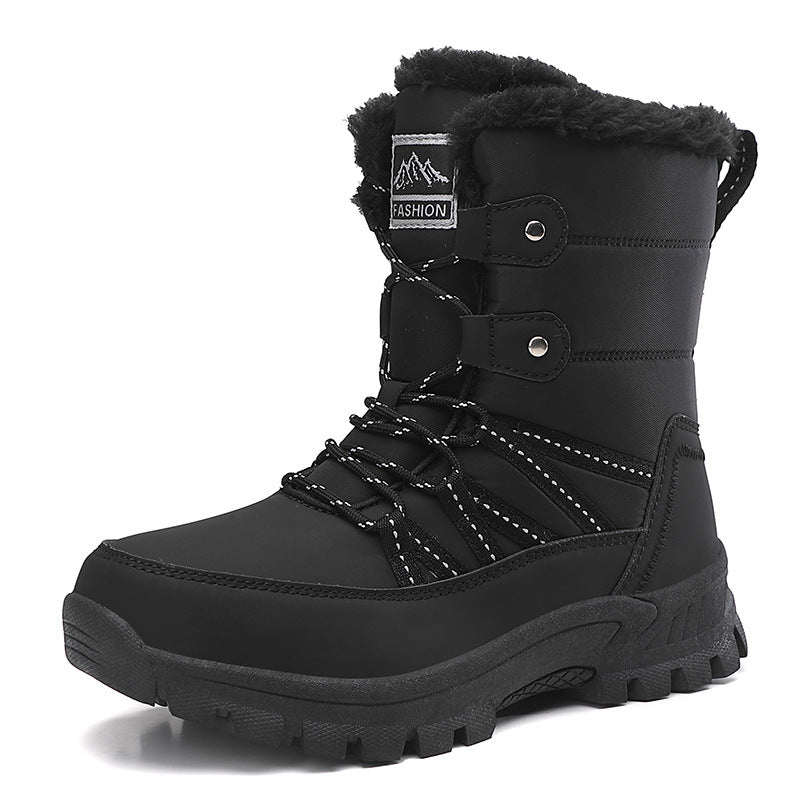 Damen Gefütterte Winterstiefel mit rutschfester Sohle und isolierender Polsterung R&B