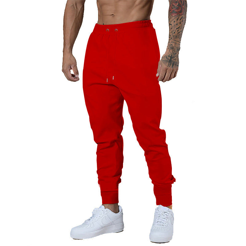 Herren Sportliche Jogginghose mit elastischem Bund und praktischen Reißverschlusstaschen R&B