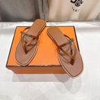 Damen Zehentrenner mit elegantem Riemendesign und bequemer Sohle R&B