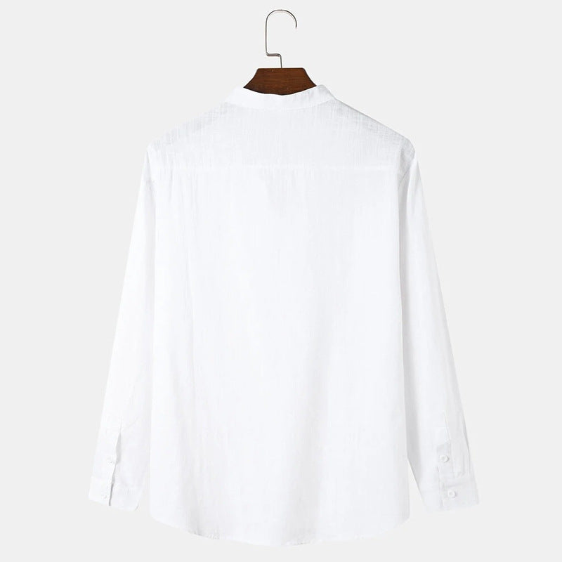 Damen lässige Leinenbluse R&B