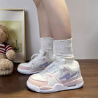 Damen Sportliche Freizeitsneaker mit luftiger Netzstruktur und hochdämpfender Innensohle