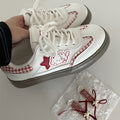 Damen Verspielte Sneakers mit kreativem Motiv